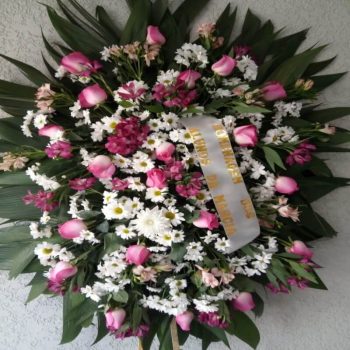 Coroa De Flores Funeral Standard